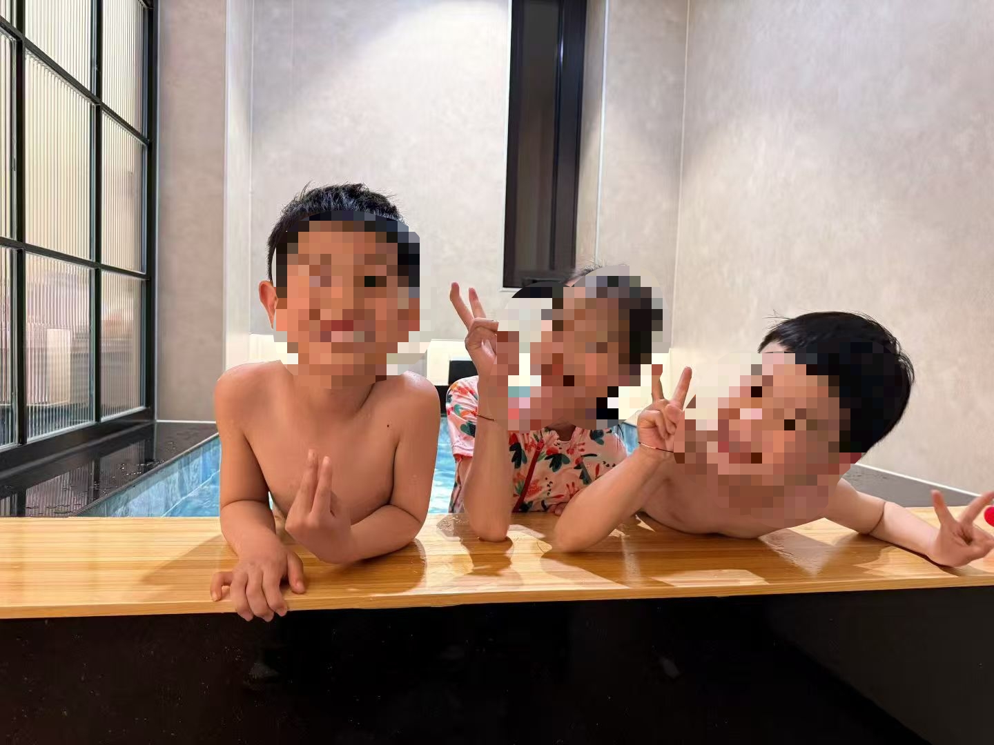 孩子放心泡亲子私汤